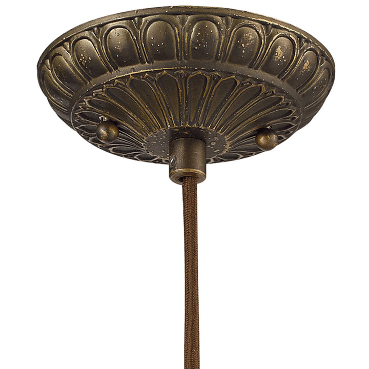 Elk Elizabethan 15976/1 Pendant Light - Dark Bronze