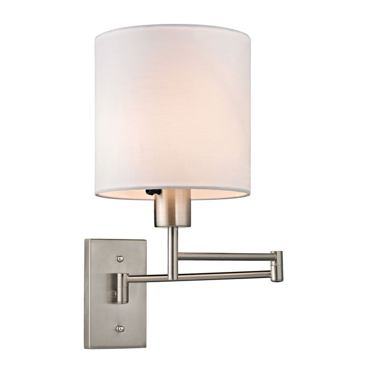 Elk Lighting 17150/1  Carson Lamp Brushed Nickel