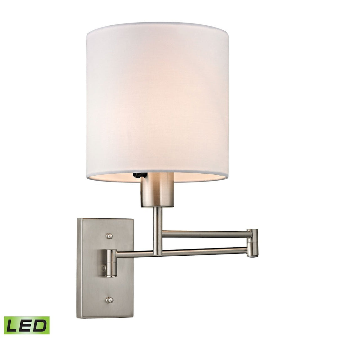 Elk Lighting 17150/1-LED  Carson Lamp Brushed Nickel