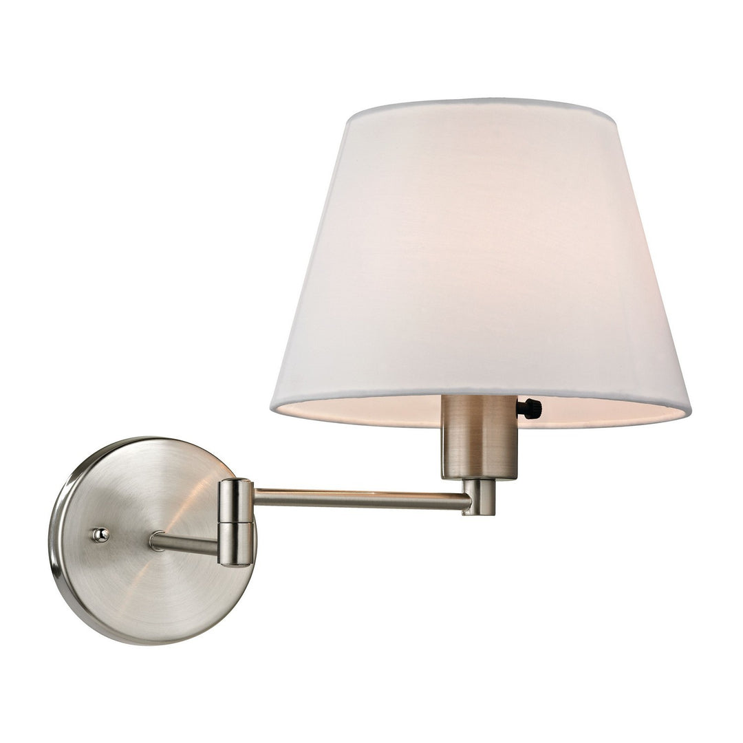 Elk Lighting 17153/1  Avenal Lamp Brushed Nickel