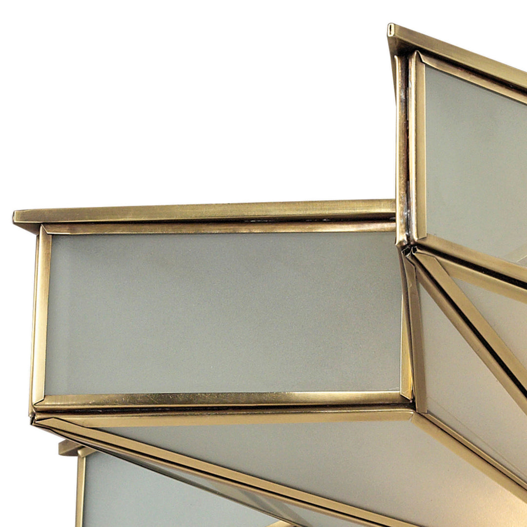 Elk Decostar 22011/3 Ceiling Light - Brushed Brass