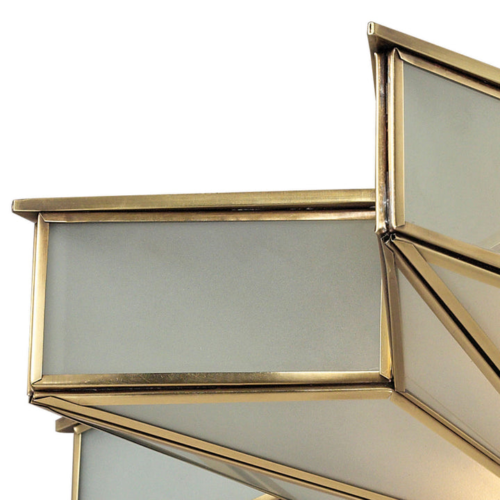 Elk Decostar 22011/3 Ceiling Light - Brushed Brass