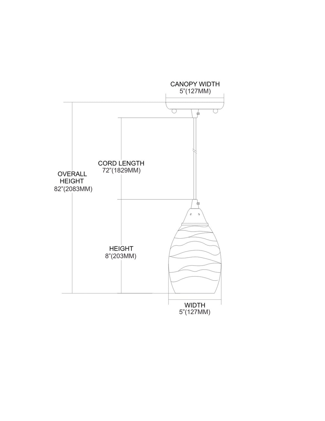 Elk Vines 31348/1MN Pendant Light - Satin Nickel