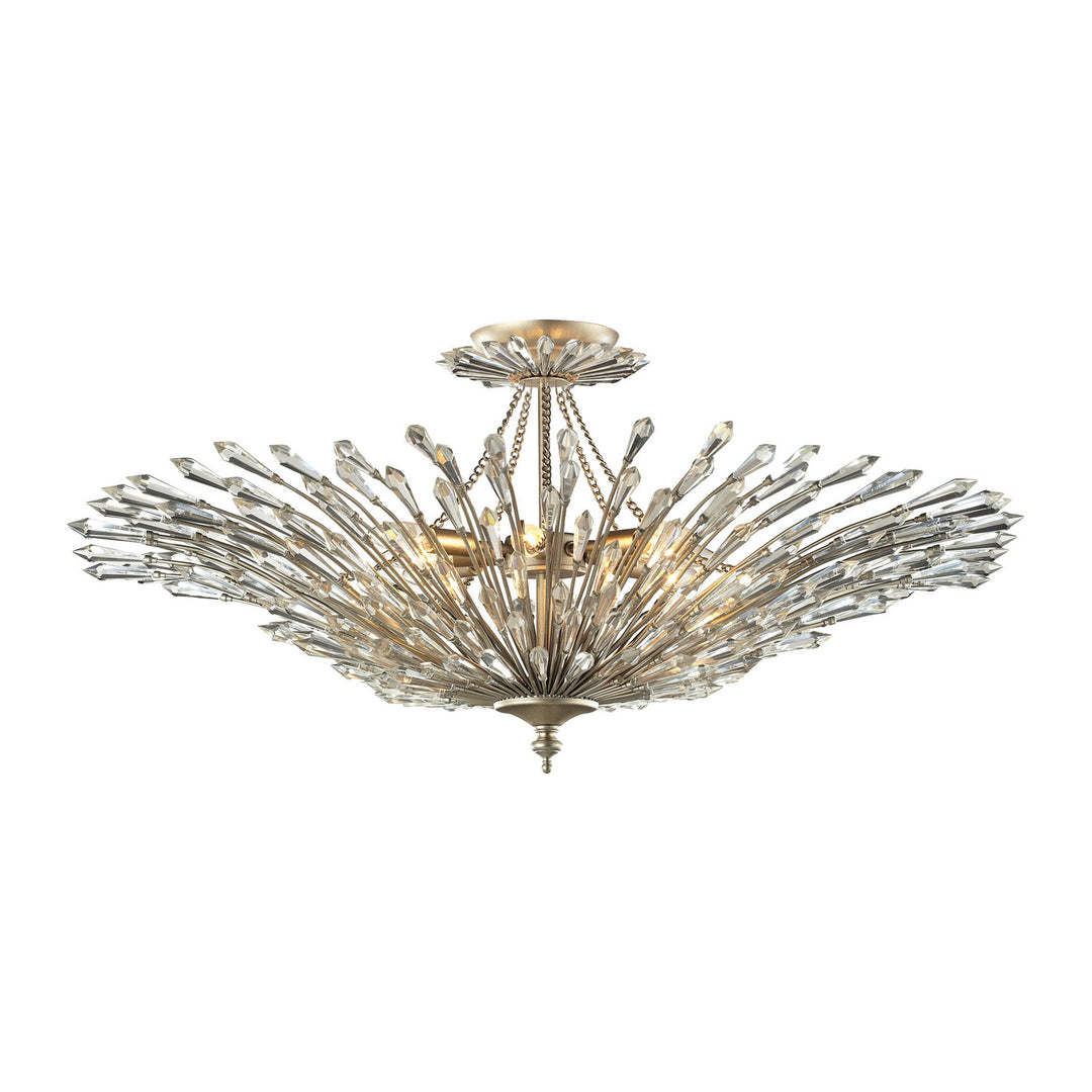 Elk Viva 31433/8 Pendant Light - Aged Silver