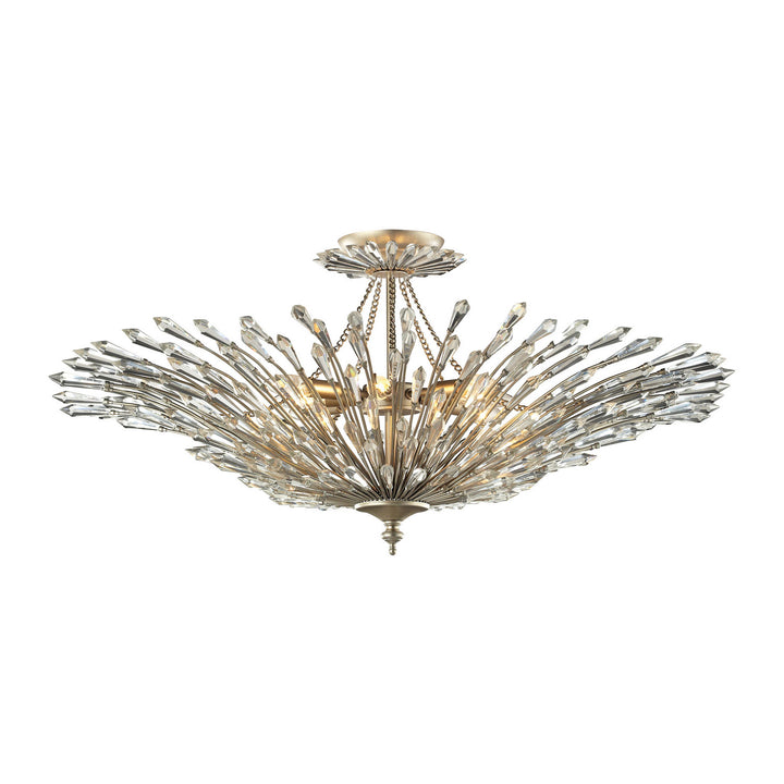 Elk Viva 31433/8 Pendant Light - Aged Silver