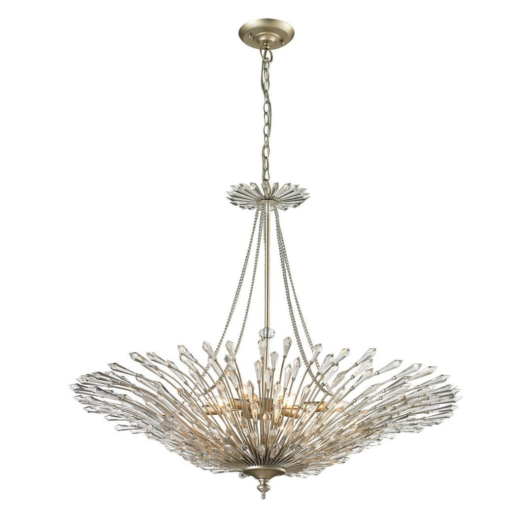 Elk Viva 31433/8 Pendant Light - Aged Silver