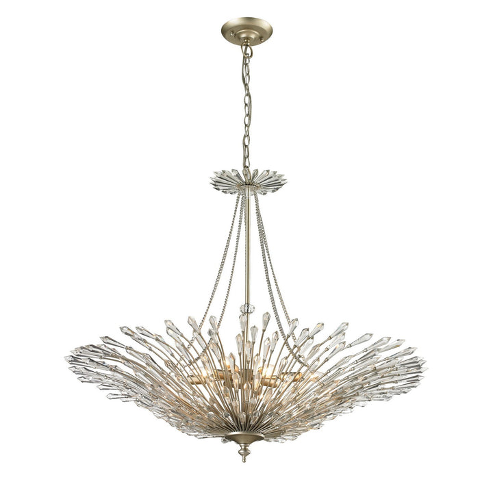 Elk Viva 31433/8 Pendant Light - Aged Silver