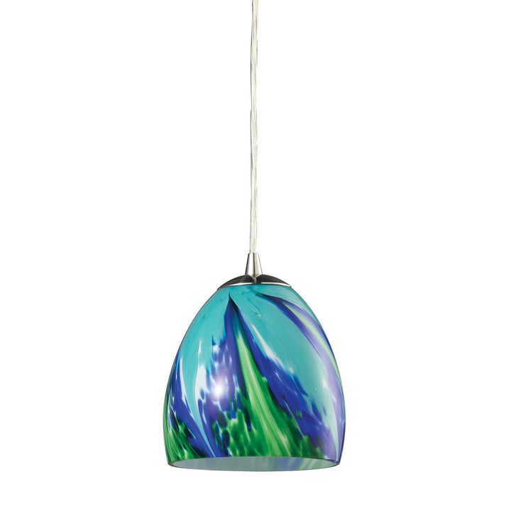 Elk Colorwave 31445/3L-TB Pendant Light - Satin Nickel