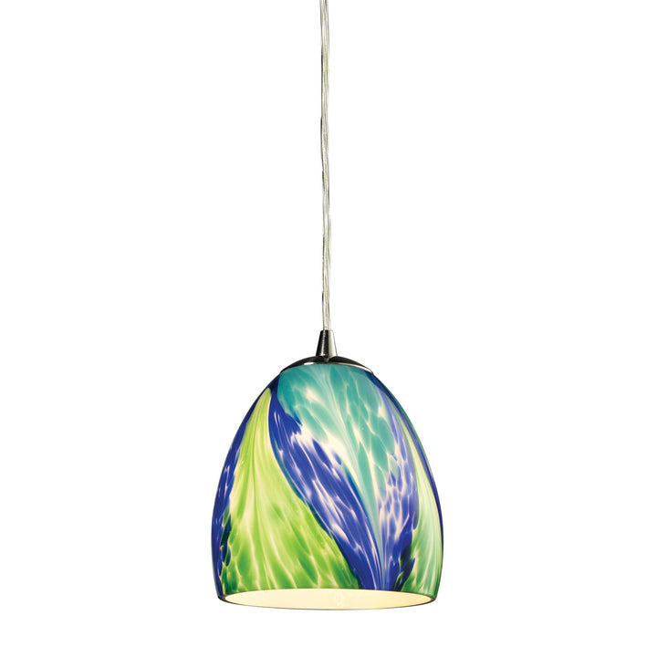 Elk Colorwave 31445/3L-TB Pendant Light - Satin Nickel