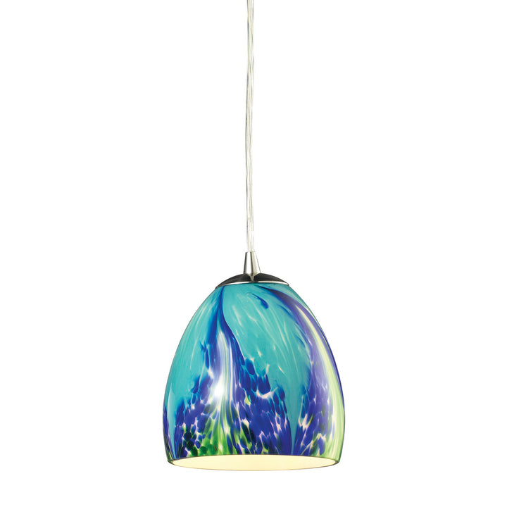 Elk Colorwave 31445/3L-TB Pendant Light - Satin Nickel