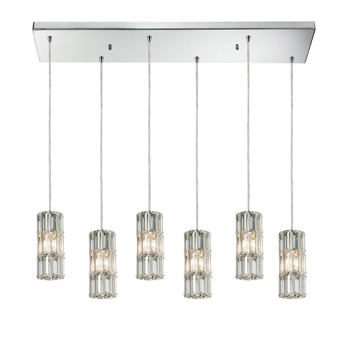 Elk Cynthia 31486/6RC Pendant Light - Polished Chrome