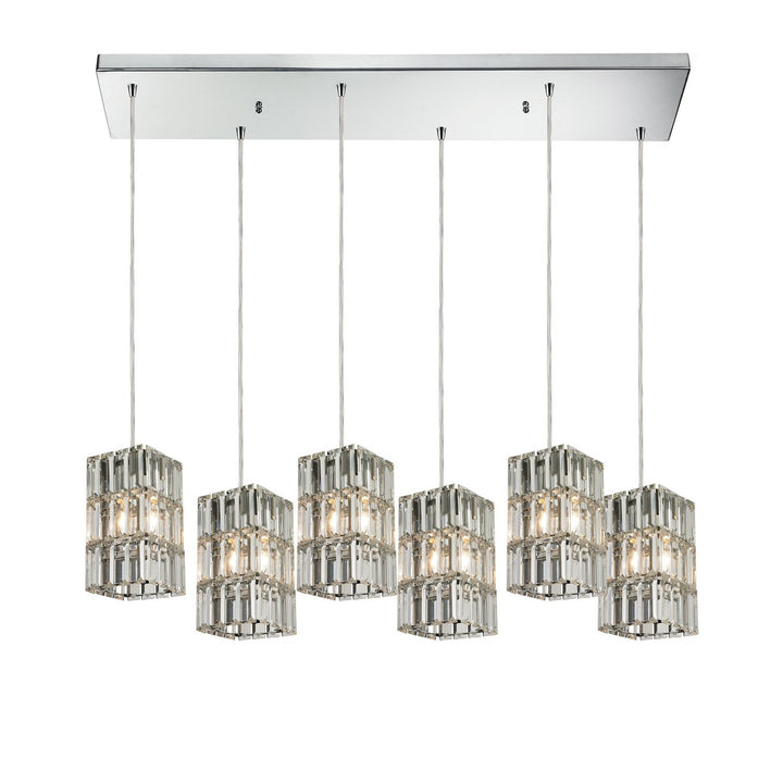 Elk Cynthia 31488/6RC Pendant Light - Polished Chrome