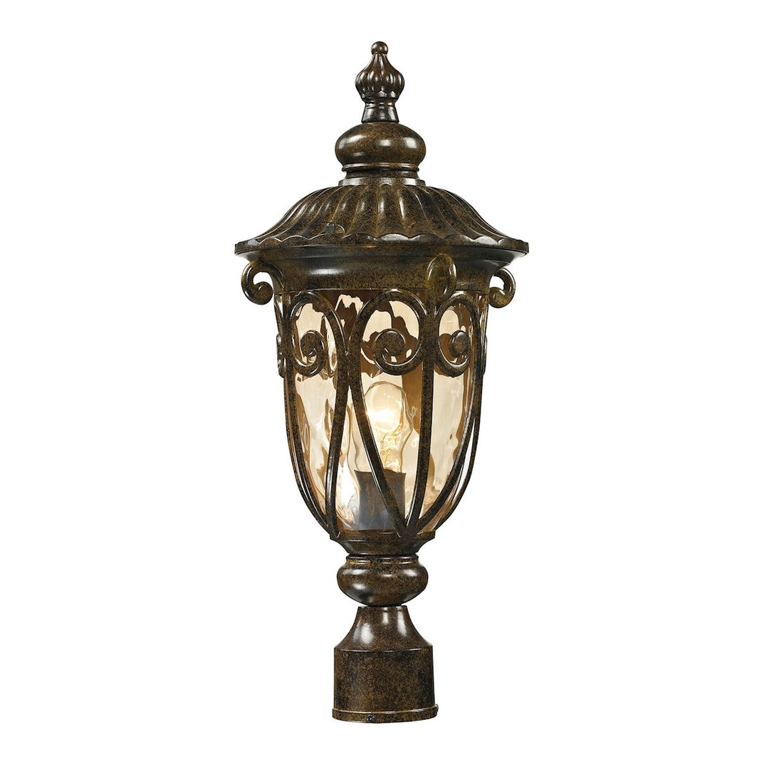 Elk Lighting 45073/1  Logansport Outdoor Hazelnut Bronze