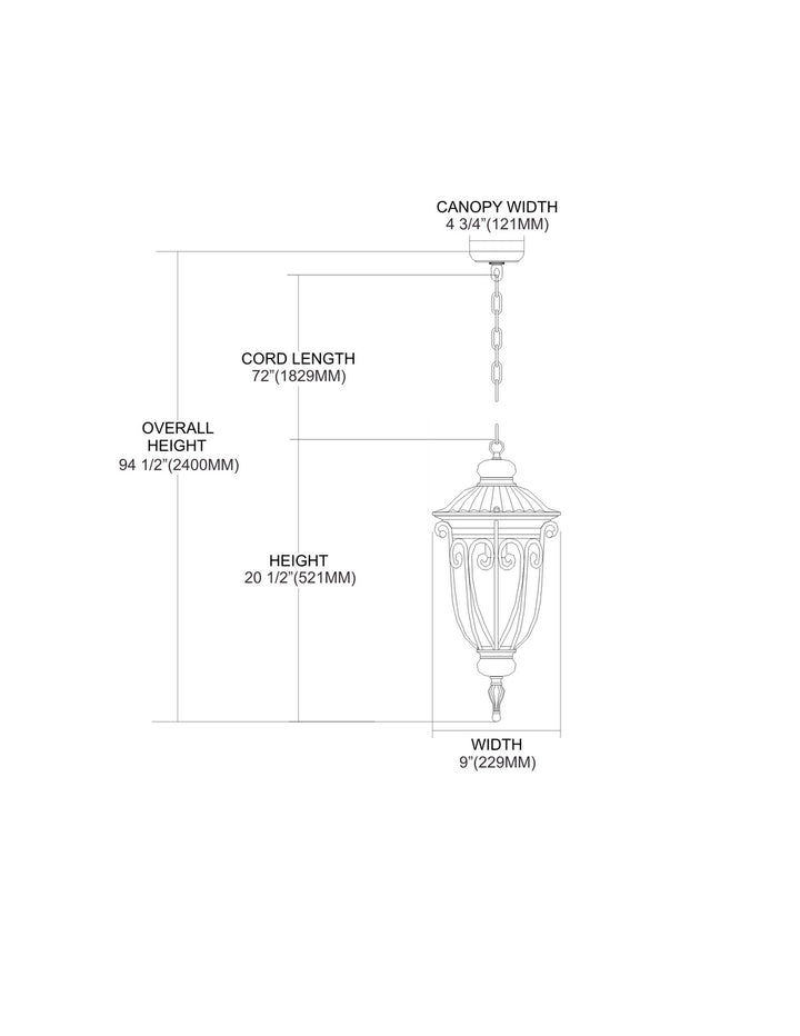 Elk Lighting 45074/1  Logansport Outdoor Hazelnut Bronze