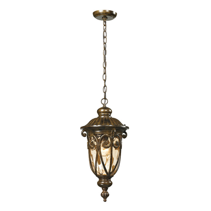 Elk Lighting 45074/1  Logansport Outdoor Hazelnut Bronze