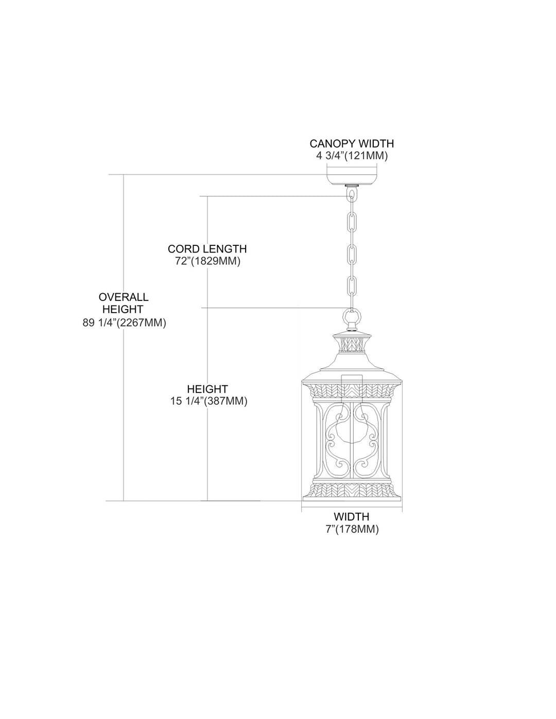 Elk Lighting 45083/1 Orlean Outdoor Hazelnut Bronze