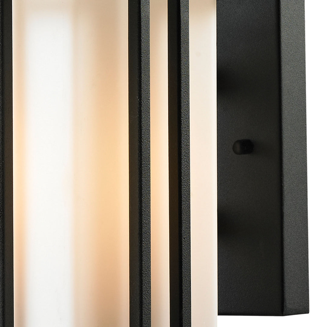 Elk Lighting 45085/1  Croftwell Outdoor Textured Matte Black