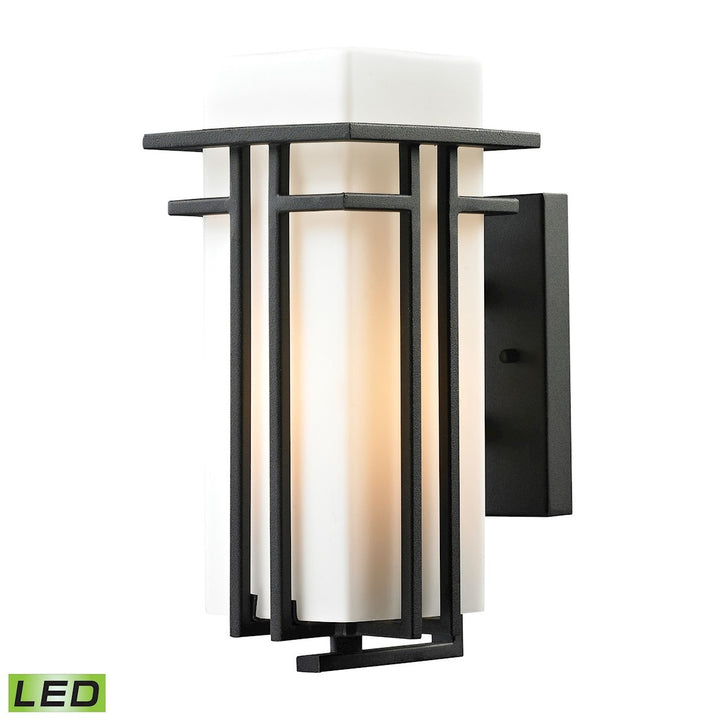 Elk Lighting 45085/1-LED  Croftwell Outdoor Textured Matte Black