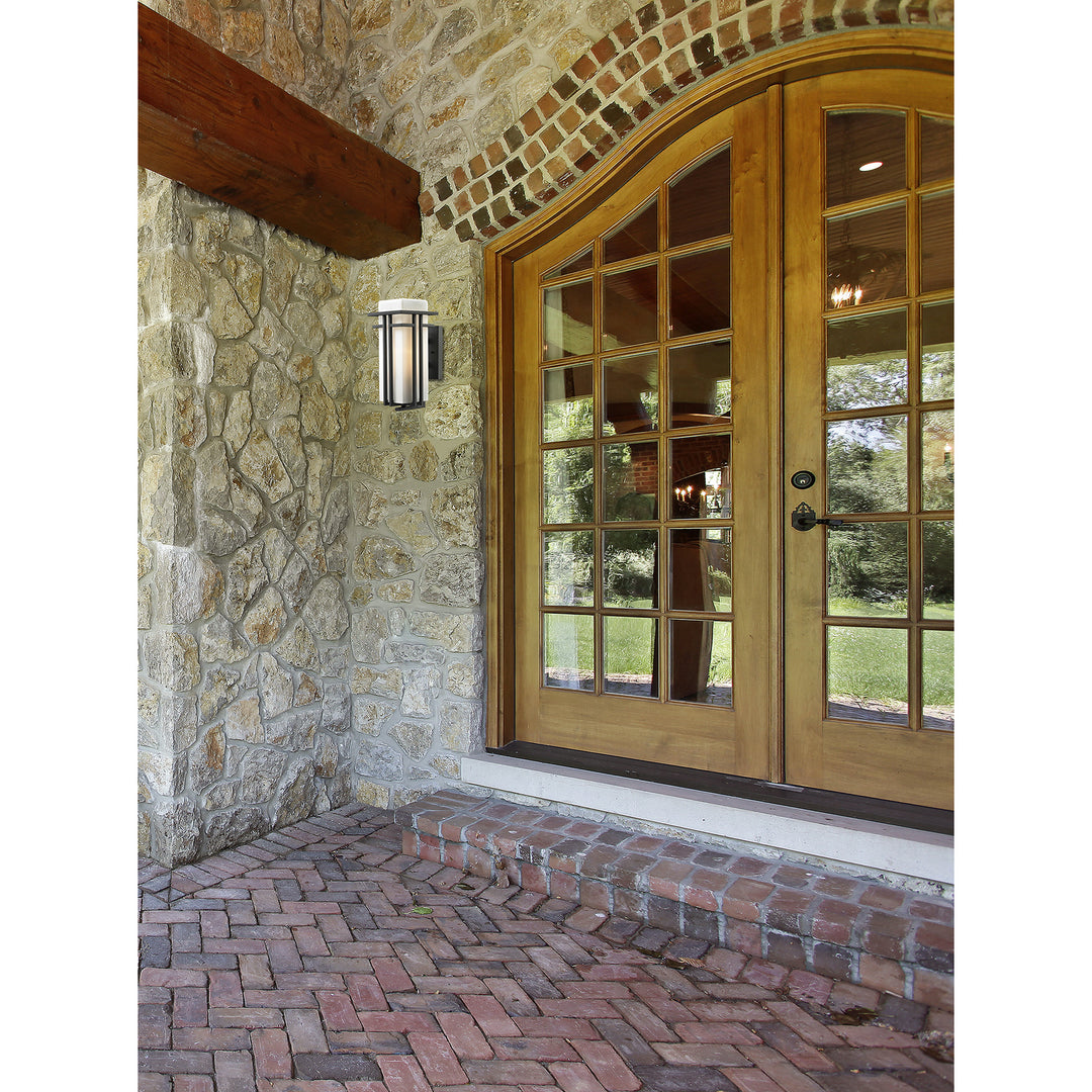 Elk Lighting 45086/1  Croftwell Outdoor Textured Matte Black
