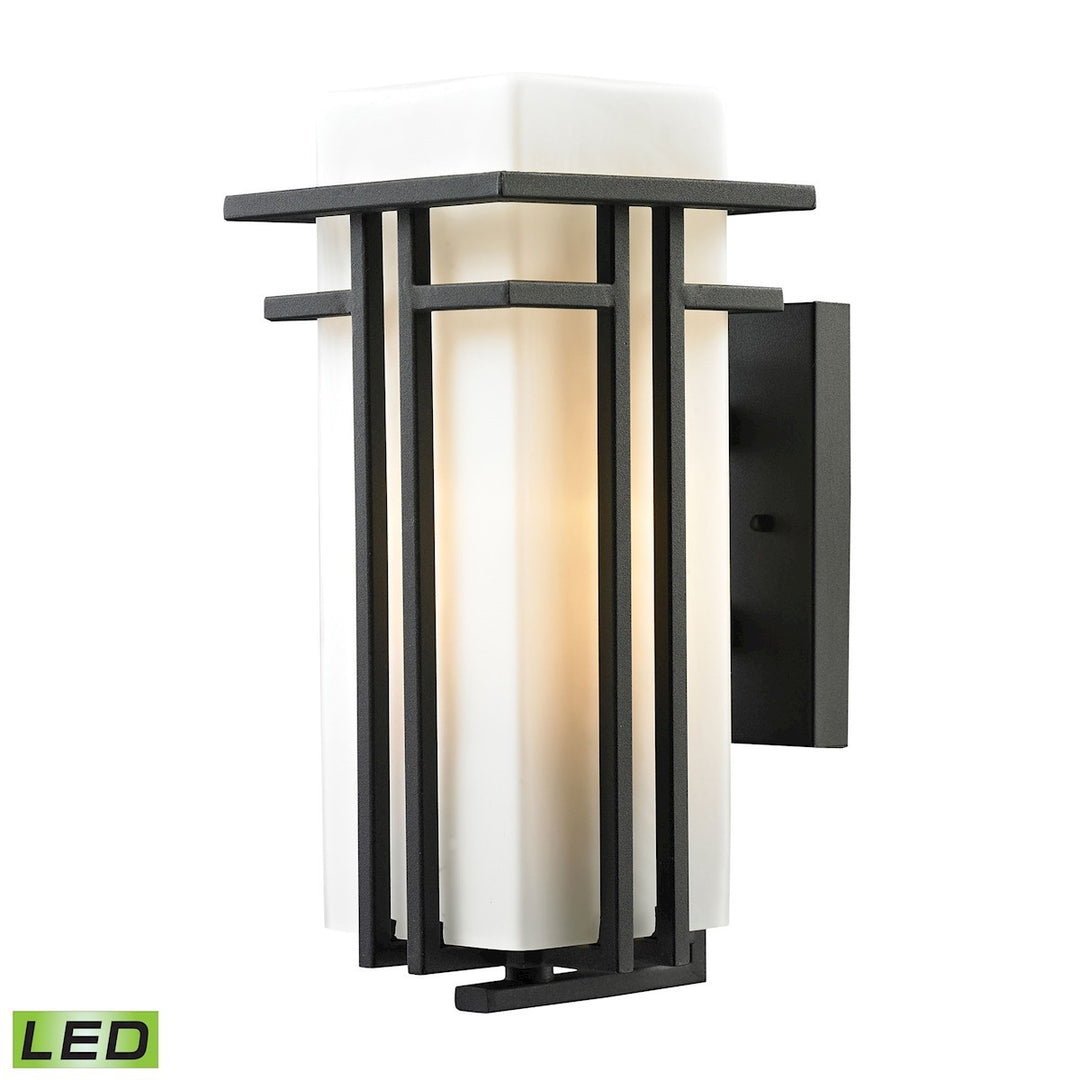 Elk Lighting 45086/1-LED  Croftwell Outdoor Textured Matte Black