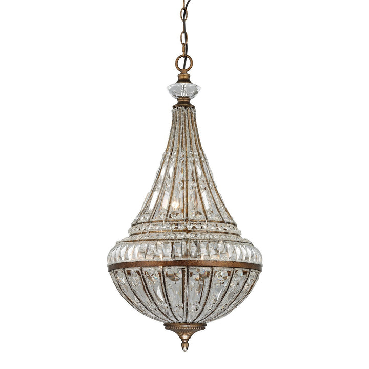 Elk Empire 46047/6 Pendant Light - Mocha