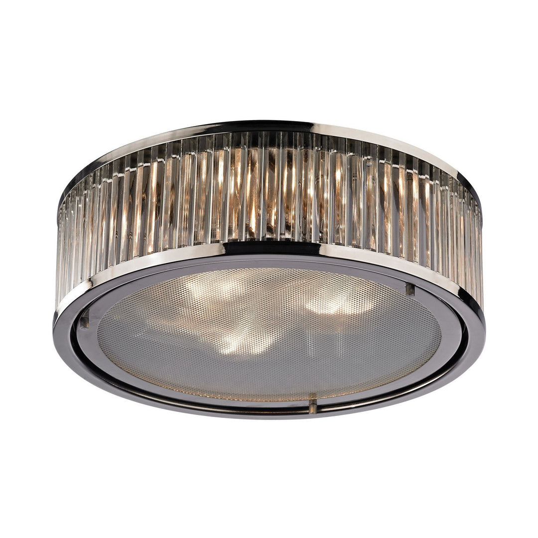 Elk Linden Manor 46103/3 Ceiling Light - Polished Nickel