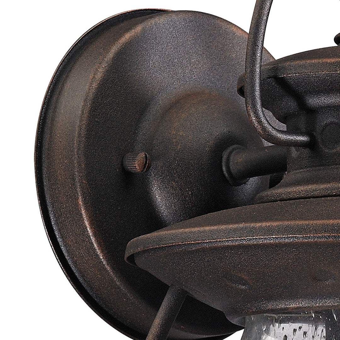 Elk Lighting 47040/1  Village Lantern Outdoor Weathered Charcoal