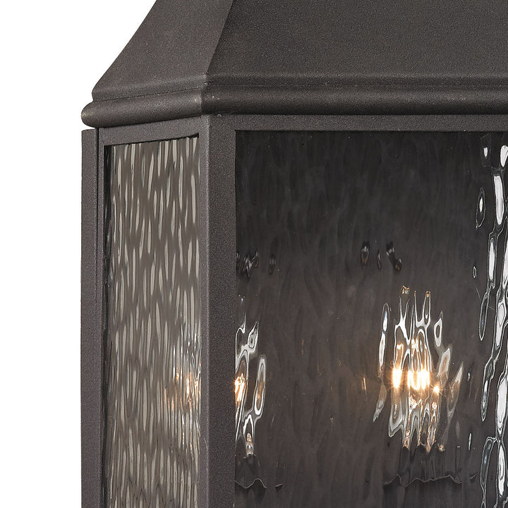 Elk Lighting 47071/2  Forged Jefferson Outdoor Charcoal