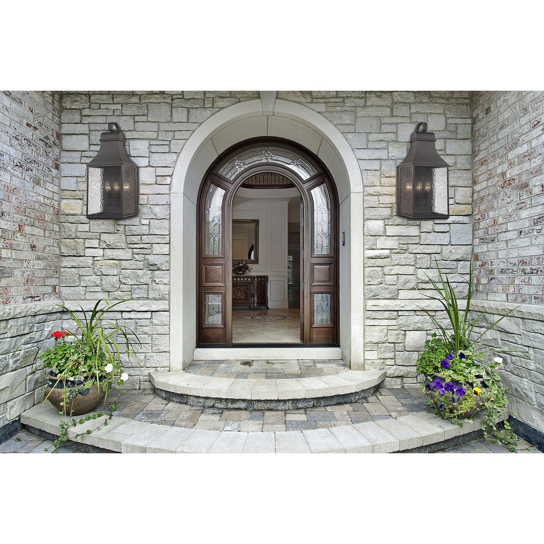 Elk Lighting 47073/3  Forged Jefferson Outdoor Charcoal