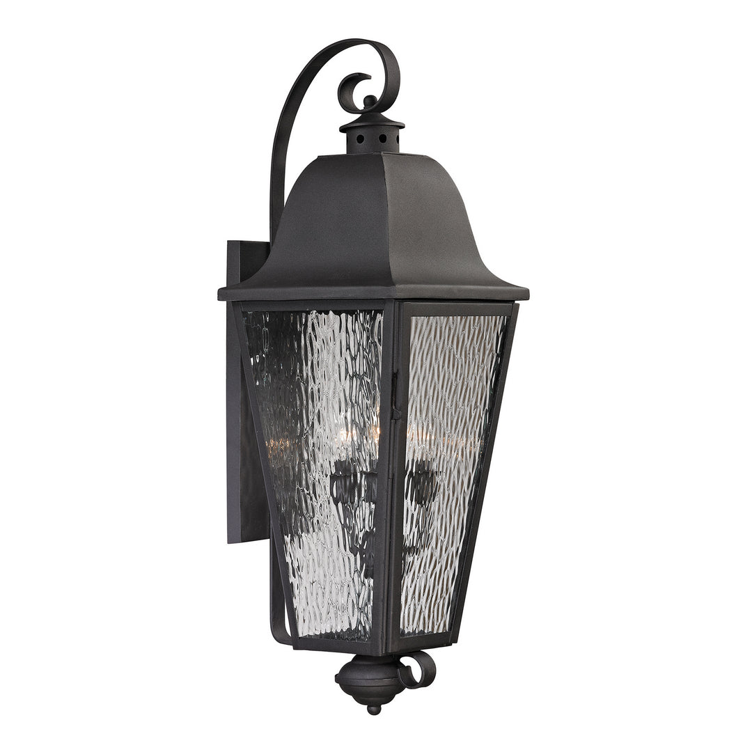 Elk Lighting 47103/4  Forged Brookridge Outdoor Charcoal