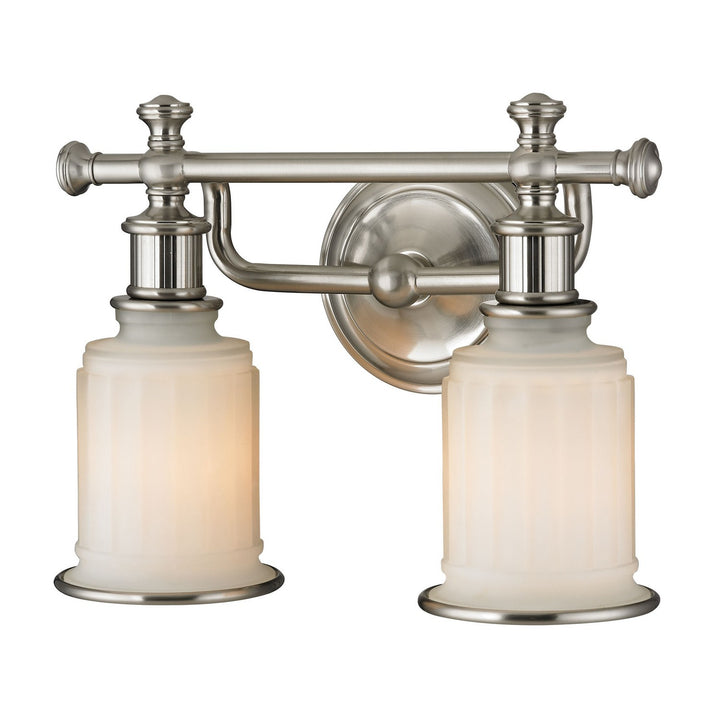 Elk Acadia 52001/2 Bath Vanity Light 13 in. wide - Brushed Nickel
