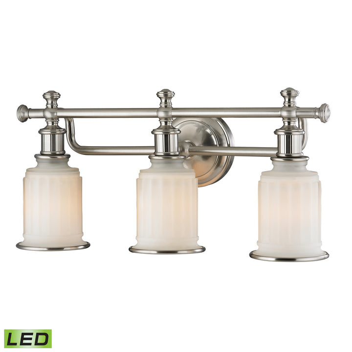 Elk Acadia 52002/3-LED Bath Vanity Light 22 in. wide - Brushed Nickel