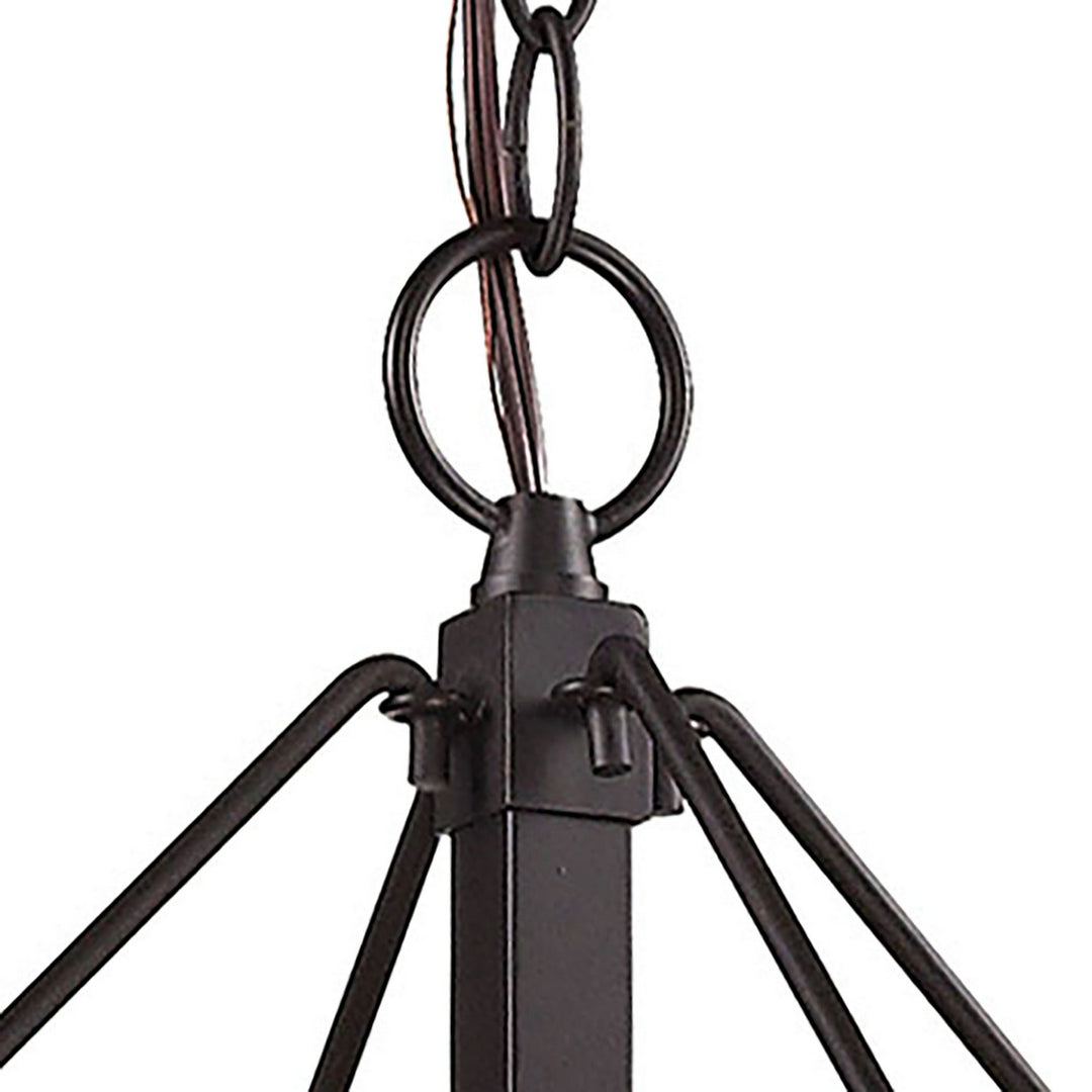 Elk Diffusion 57027/4 Chandelier Light - Oil Rubbed Bronze