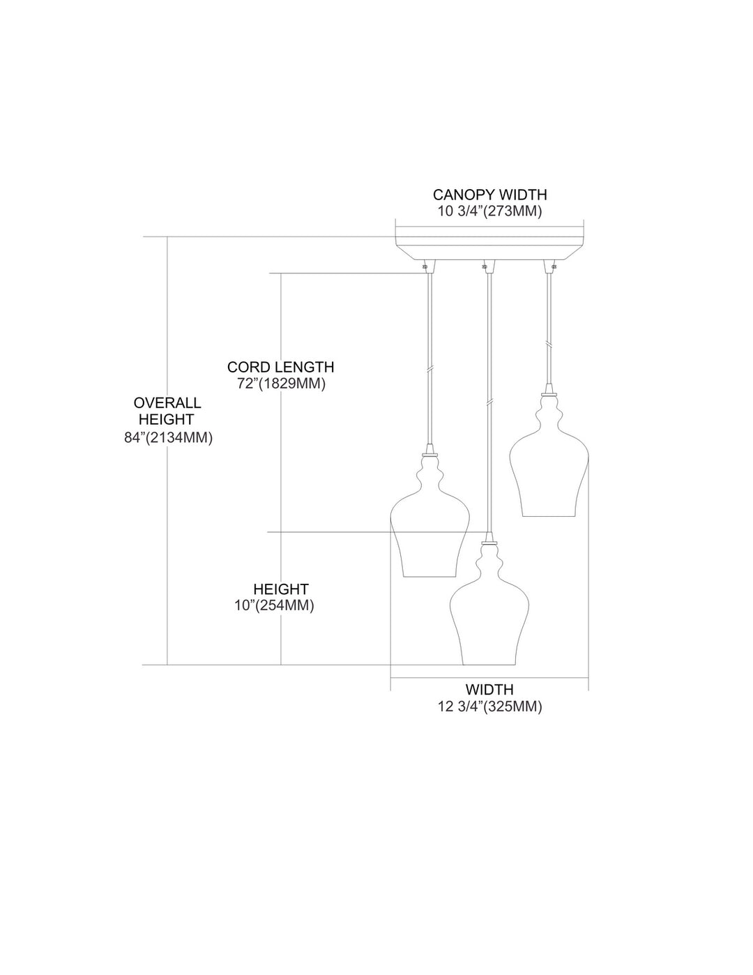Elk Menlow Park 60066-3 Pendant Light - Oil Rubbed Bronze