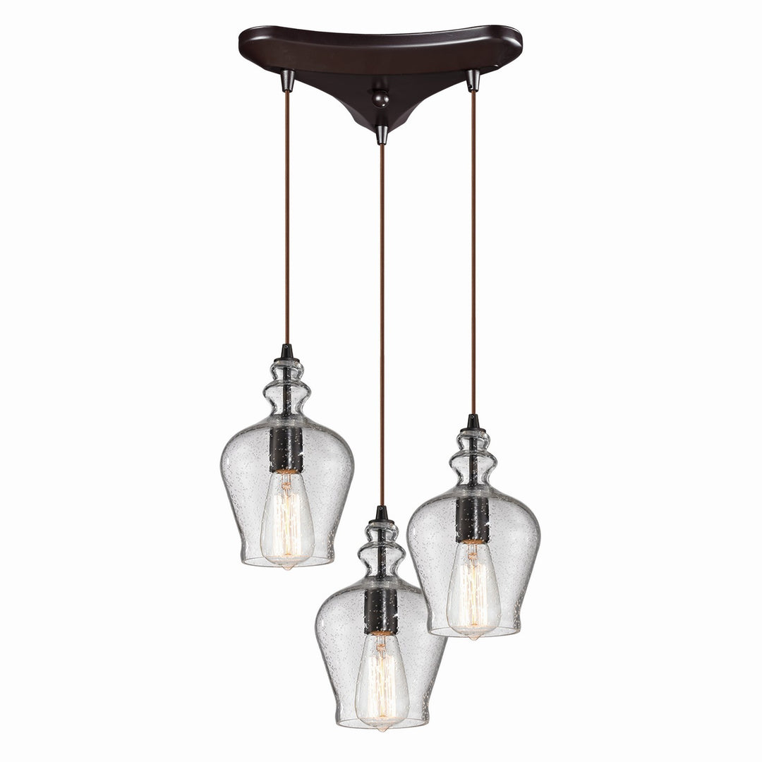 Elk Menlow Park 60066-3 Pendant Light - Oil Rubbed Bronze