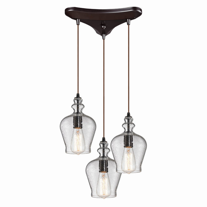 Elk Menlow Park 60066-3 Pendant Light - Oil Rubbed Bronze