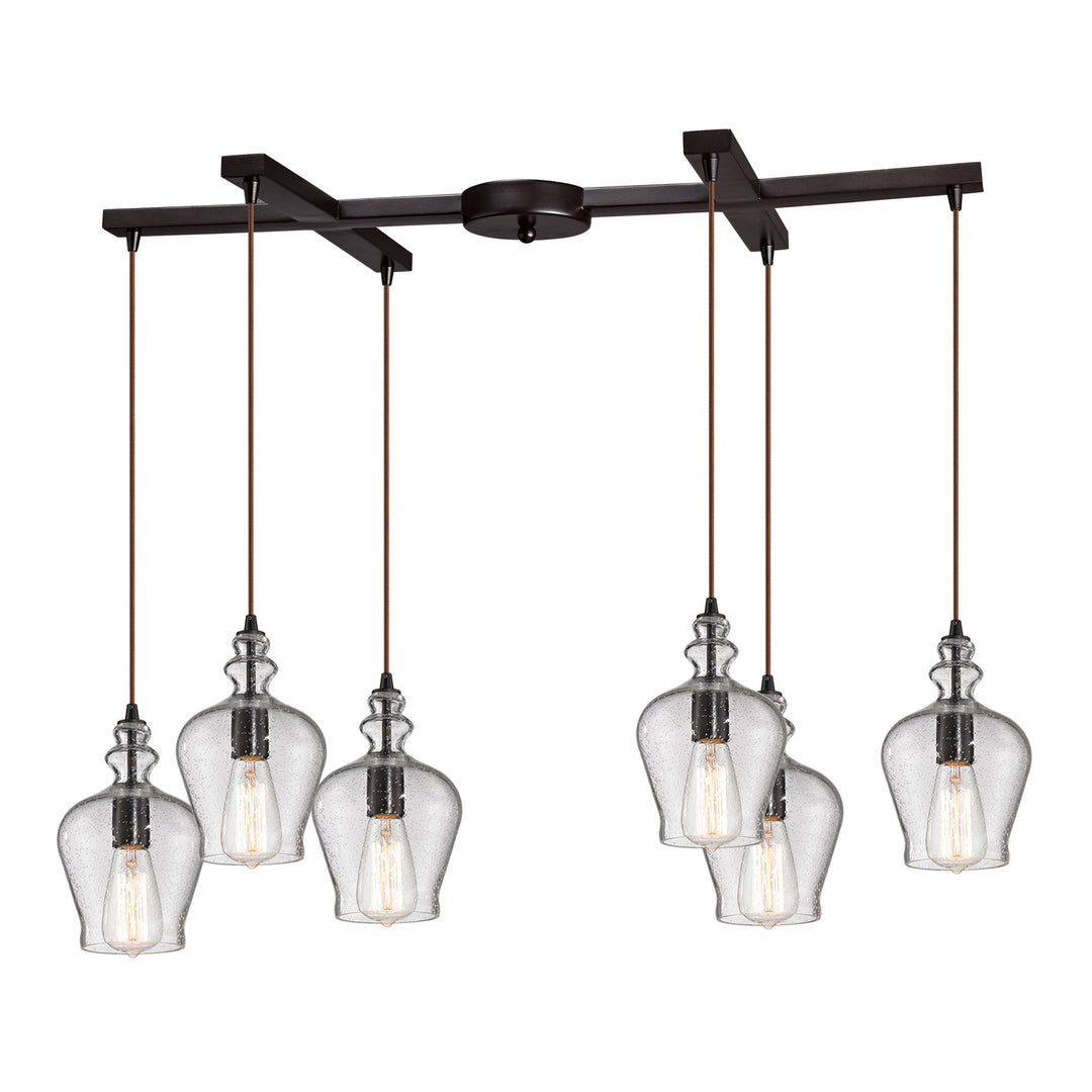 Elk Menlow Park 60066-6 Pendant Light - Oil Rubbed Bronze