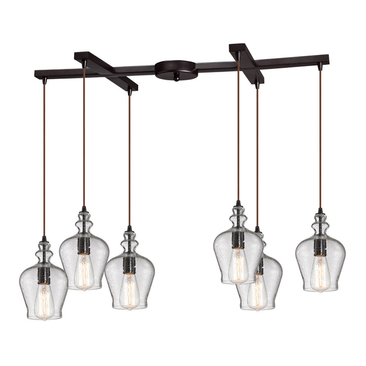 Elk Menlow Park 60066-6 Pendant Light - Oil Rubbed Bronze