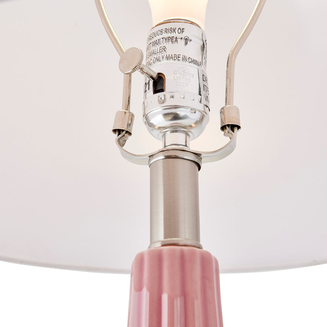 Elk Lighting D2459  Abbey Lane Lamp Pink