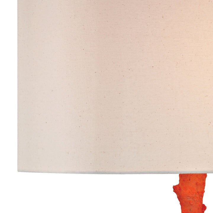Elk Lighting D2493  Red Coral Lamp Red