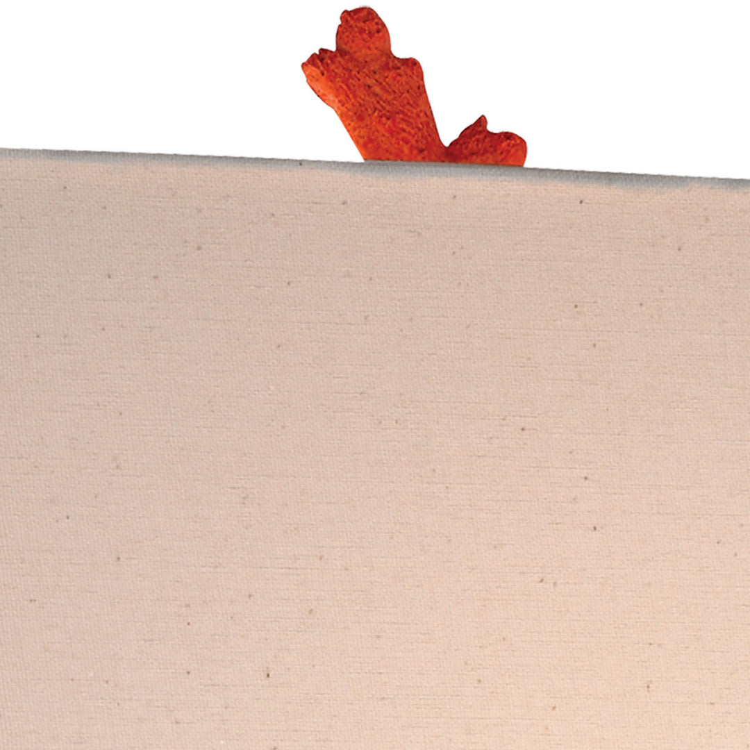 Elk Lighting D2493-LED  Red Coral Lamp Red