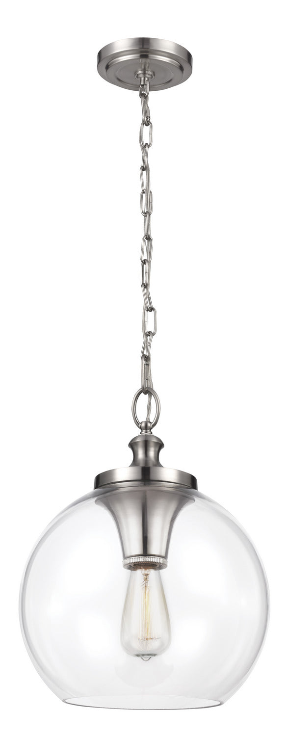 Visual Comfort Studio Tabby P1307BS Pendant Light - Brushed Steel