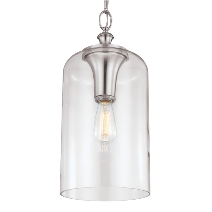 Visual Comfort Studio Hounslow P1309BS Pendant Light - Brushed Steel