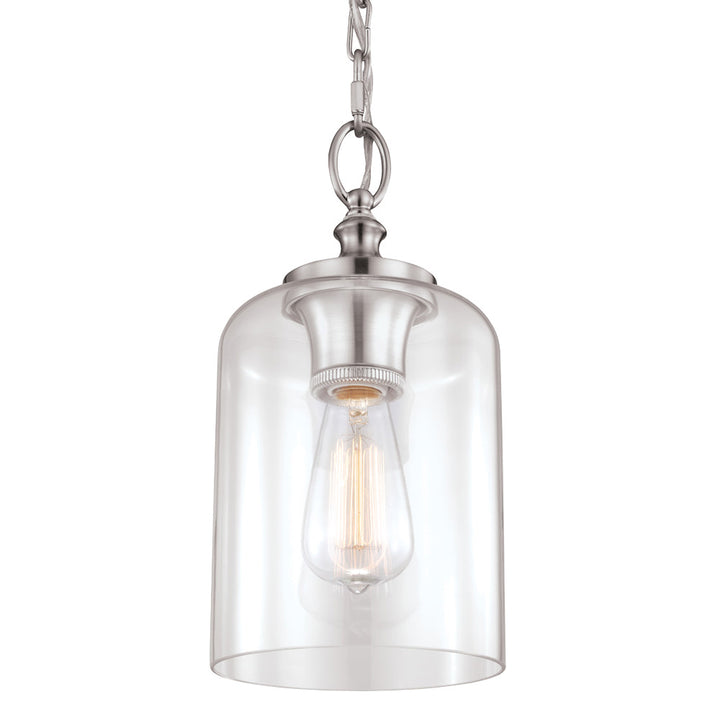 Visual Comfort Studio Hounslow P1310BS Pendant Light - Brushed Steel