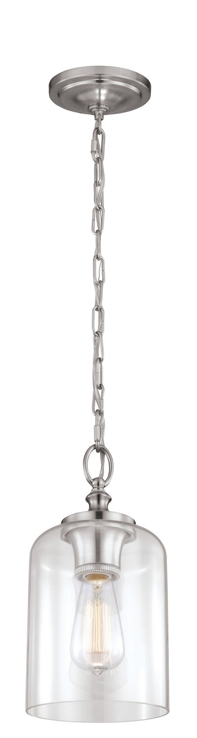 Visual Comfort Studio Hounslow P1310BS Pendant Light - Brushed Steel