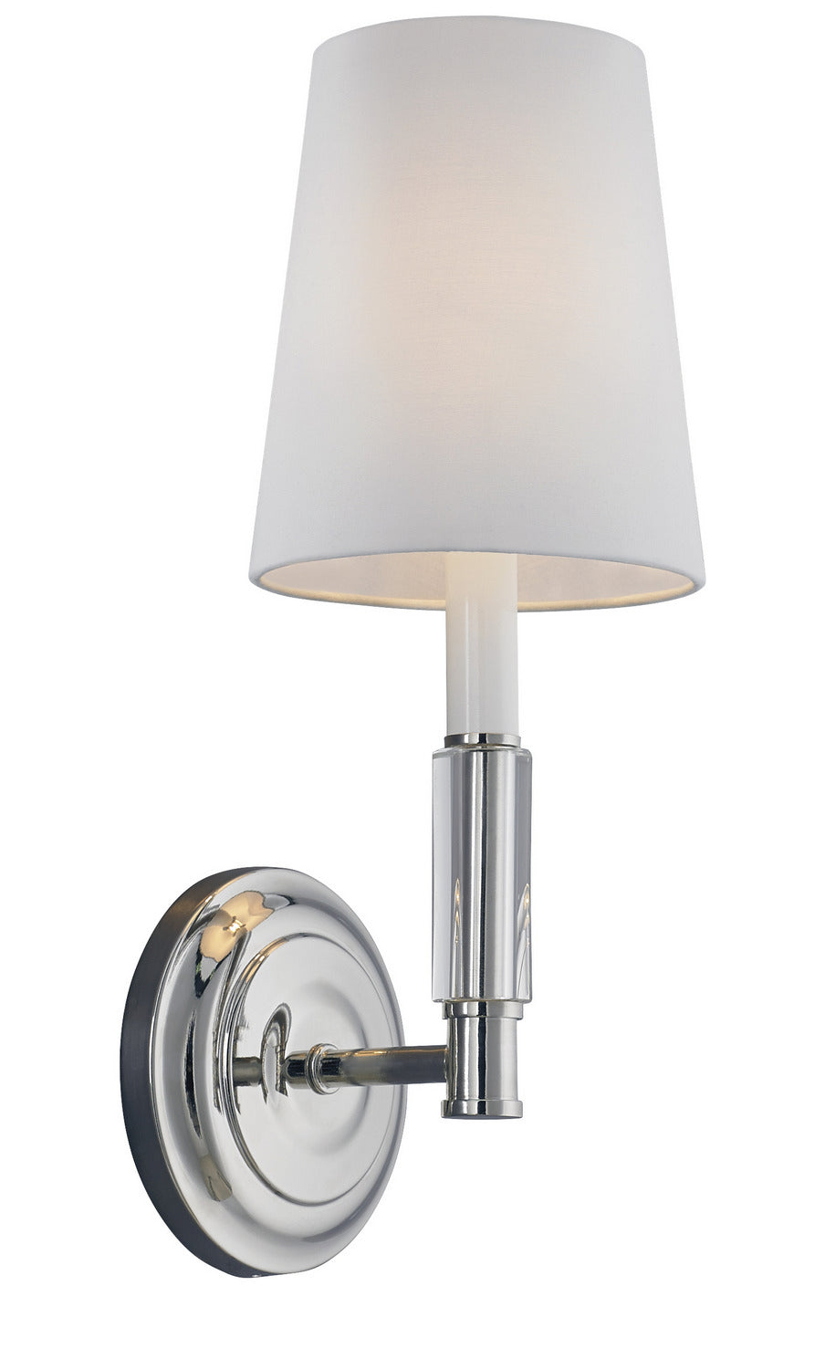 Visual Comfort Studio Lismore WB1717PN Wall Light - Polished Nickel