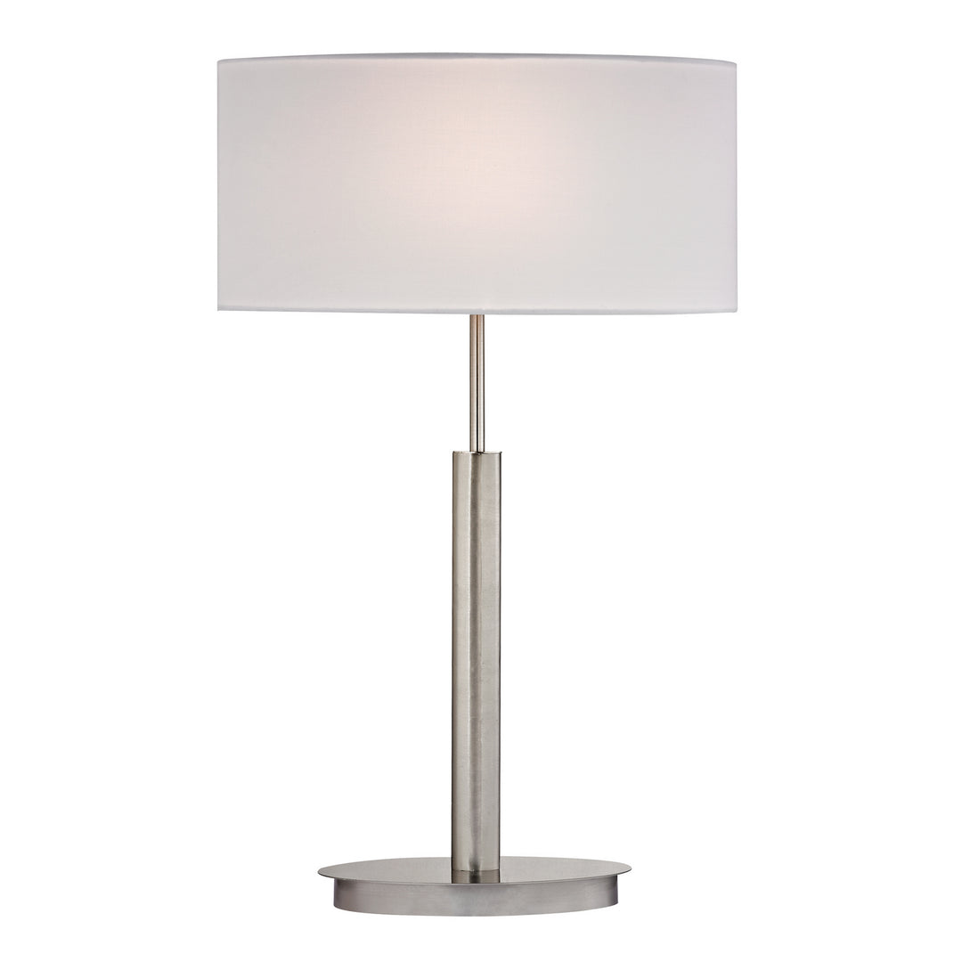 Elk Lighting D2549  Port Elizabeth Lamp Satin Nickel