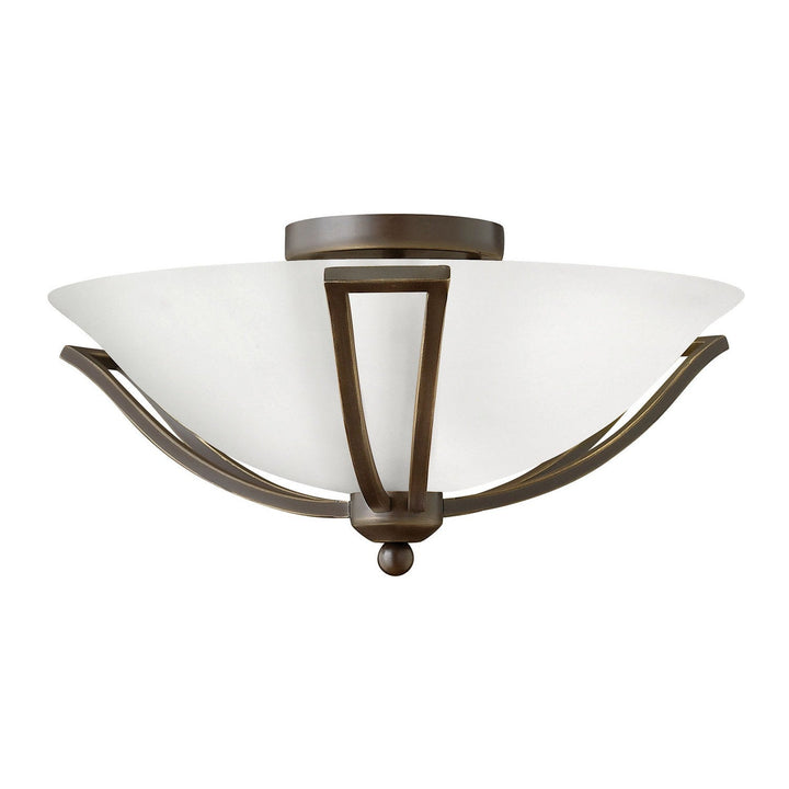 Hinkley Bolla 4660OB-OPAL Ceiling Light - Olde Bronze with Opal glass