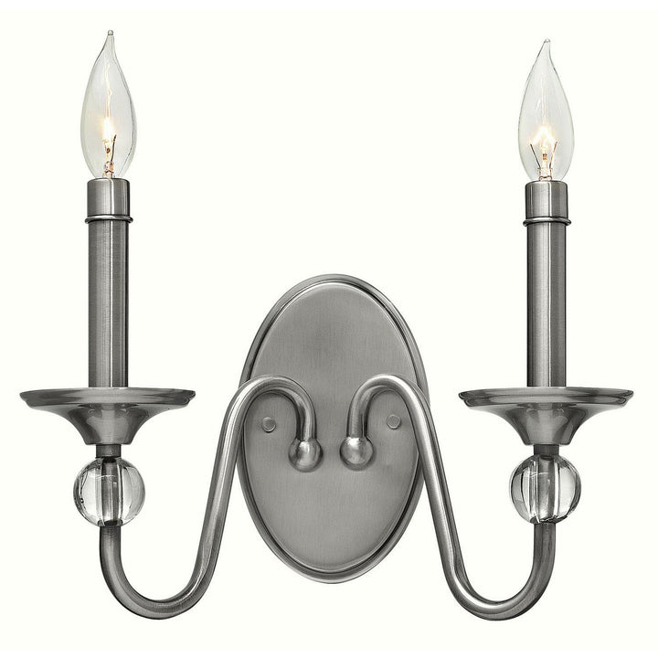 Hinkley Eleanor 4952PL Wall Sconce Light - Polished Antique Nickel