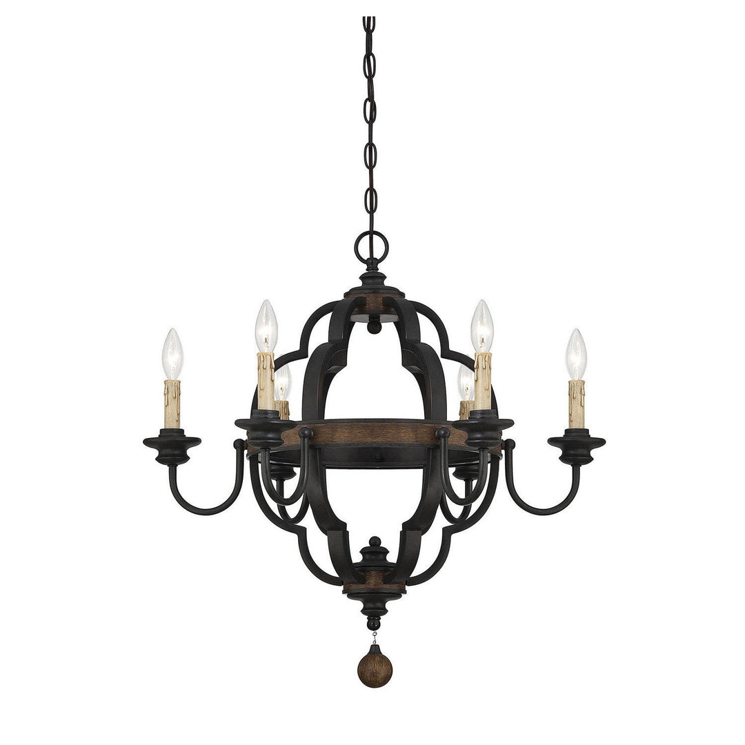 Savoy House Kelsey 1-8903-6-41 Chandelier Light - Durango